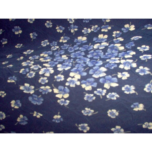 Blue Flower Maxi Dress Size M - Picture 2 of 3